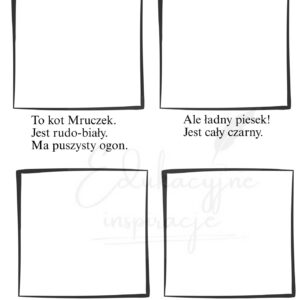Zilustruj zdania
