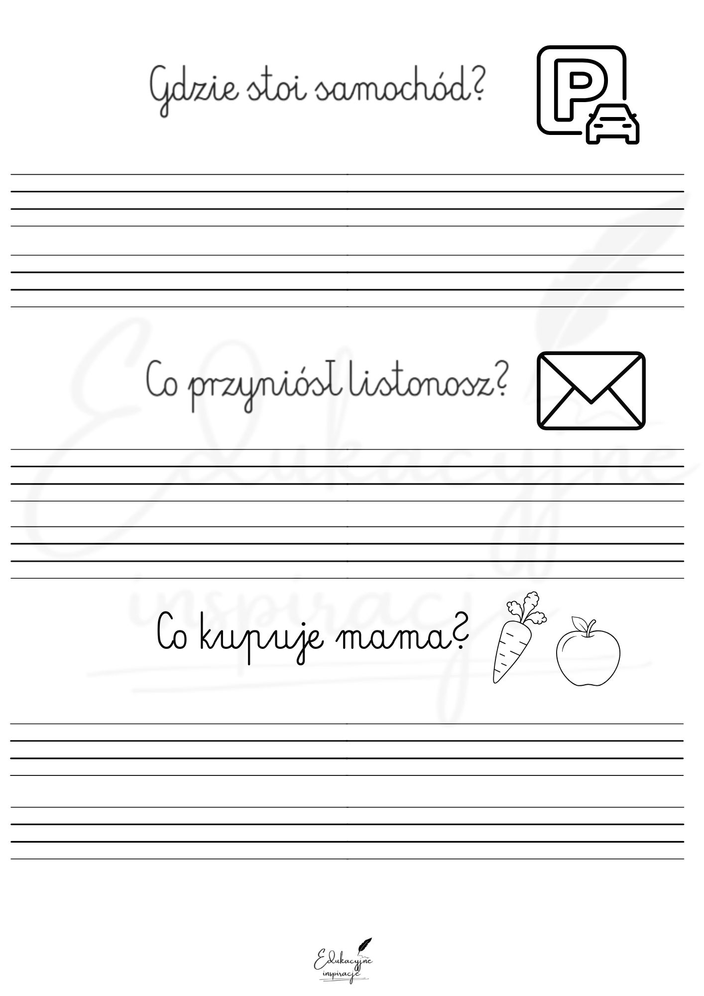 ODPOWIADAM PEŁNYM ZDANIEM