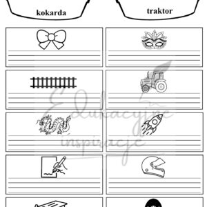 Przeczytaj, znajdź i podpisz. WYRAZY