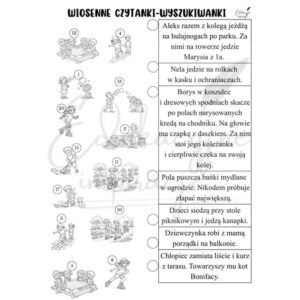 WIOSENNE CZYTANKI-WYSZUKIWANKI