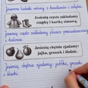 ZNAJDŹ BŁĄD I NAPISZ POPRAWNIE – 4 PORY ROKU I ŚWIĘTA