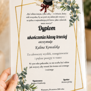 Edytowalne Dyplomy ukończenia klasy