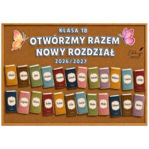 Otwórzmy razem nowy rozdział – gazetka personalizowana